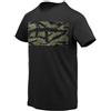 Helikon-Tex RPD T-shirt corta in cotone, nera/strisce tigrate,