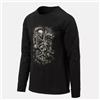 Helikon-Tex Maglia a maniche lunghe Fight to the grave, nera,