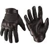 Mil-Tec guanti tattici pelle/kevlar, nero,