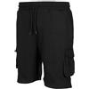 MFH pantaloncini jogger da uomo, nero,
