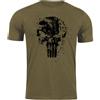 DRAGOWA Frank t-shirt a maniche corte the Punisher 160 g/m², oliva,
