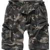 Brandit BDU pantaloncini Ripstop, Darkcamo,