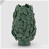 Enzo De Gasperi EDG Enzo De Gasperi Vaso Chakra Foglie H49 cm Verde