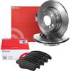 BREMBO KIT DISCHI E PASTIGLIE FRENO BREMBO ANTERIORI RENAULT CLIO 4 IV 0.9 1.2 1.5