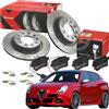 BREMBO Kit freni posteriori Brembo Xtra + Prime