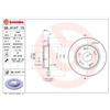 BREMBO Disco freno BREMBO 08.A147.10