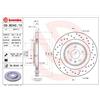 BREMBO Disco freno BREMBO 09.B040.1X