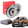 BREMBO KIT DISCHI E PASTIGLIE ANTERIORI BREMBO DACIA DUSTER 1.5 DCI 1.6