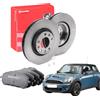 BREMBO KIT DISCHI E PASTIGLIE ANTERIORI BREMBO MINI COOPER SD F56