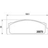 Brembo Kit Pastiglie Freno P23003