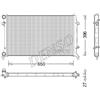 Denso Radiatore Vw Golf Drm32045
