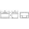 EXIDE Batteria Auto Exide 61 Ah 600A 12V CARBON BOOST PREMIUM FIAMM 60Ah BOSCH VARTA 60AH