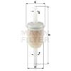 MANN-FILTER Mann Carburante Fiat Wk31/2(100)