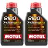 MOTUL 2 LT MOTUL 8100 XCLEAN GEN2 5W40 Olio motore 100% sintetico per benzina e Diesel
