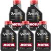 MOTUL 5 Litri MOTUL SPECIFIC 0101 10W50 Olio Motore Sintetico per Abarth 1.4 TJet