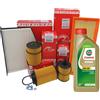 SPEED Kit Tagliando Speed 4 Filtri 5L Olio Castrol Edge 5W30 LL per Volkswagen Golf V