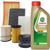 MISTI Kit tagliando 3 filtri + Castrol 5w30 BMW 318 / 320D