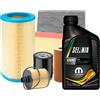 MISTI Kit Tagliando + Olio Selenia 5w40 FIAT GRANDE PUNTO 1.3 MULTIJET