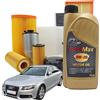 MISTI Kit Tagliando 5 litri Olio Motore Speed Max 5w30 per Audi A4