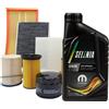 MISTI Kit tagliando Filtri e olio motore Selenia 0w30 Fiat 500X 1.3 mjt