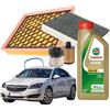 MISTI Kit Tagliando Opel Insignia 5l Olio Motore Castrol Edge 5w30 C3 Filtri Completi