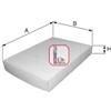 SOFIMA Filtro Aria Abitacolo Sofima S3043C Per Fiat
