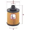 Sofima Filtro Olio Impianto Ufi S5031Pe
