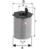 SOFIMA Filtro Olio Sofima S5037Pe Peugeot, Ford