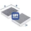 UFI Filtro aria abitacolo UFI Alfa Romeo (147, 156, GT)