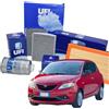 UFI Kit Tagliando Ufi per Lancia Ypsilon Filtro Aria Olio e Abitacolo