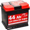 SPEED Batteria Auto Speed 44Ah L1 390A 12v