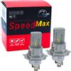 SPEED Kit Lampade LED SpeedMax H4 H19 6500K Plug & Play per Fari a Parabola +200% OFF ROAD
