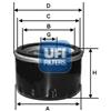 Ufi Filtro Olio Smart 23.565.00