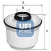 Ufi Filtro Carb. Toyota Hi-Lux/Lexus Is220 2.2Tdi 16V 26.045.00