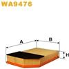 WIX FILTERS Wix Fa.Volvo Xc70, Xc90 Wa9476