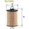 WIX FILTERS Wix Fo.Mercedes A (W169), B (W245) Wl7405