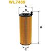 WIX FILTERS Wix Fo.Audi A4 (B6,B7/8E,8H), A4 ( Wl7439
