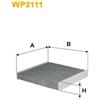 WIX FILTERS Wix Fc.Dacia Sandero Ii 1.5 Dci 13 Wp2111