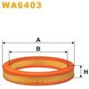 WIX FILTERS Wix Fa.Ford Escort Iv (85-90), Fie Wa6403