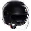AGV CASCO JET ETERES AGV E2206 MONO MATT BLACK AGV : Taglia Int - XS