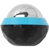 Rosvola Sfera a Rullo per Massaggio, Massaggiatore a Sfera di Ghiaccio in Acciaio Inossidabile Portatile Blu per Colonna Vertebrale Cervicale