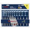 BOSCH DSB5012 - Set di punte a forcella Daredevil, 1/4, 12 pezzi assortiti Attacco esagonale ideale per applicazioni di foratura rapida nel legno.
