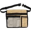 BSTCAR Borsa Portaoggetti per Attrezzi da Giardinaggio, Borsa Portaoggetti Multitasca per Attrezzi da Giardino in Vita Regolabile, Borse per da Giardino Oxford per Intern (Cachi e grigio)
