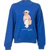 POLO RALPH LAUREN FELPA POLO BEAR DI POLO RALPH LAUREN 001 BLU Donna