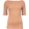 LAUREN RALPH LAUREN T-SHIRT COTONE LAUREN RALPH LAUREN 147 BEIGE Donna