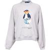 POLO RALPH LAUREN FELPA IN MISTO COTONE POLO RALPH LAUREN 001 GRIGIO Donna