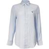 POLO RALPH LAUREN CAMICIA IN LINO POLO RALPH LAUREN 503 AZZURRO Donna