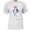 POLO RALPH LAUREN T-SHIRT POLO BEAR DI RALPH LAUREN 001 GRIGIO Donna