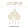 Hannabach, Corde per chitarra classica Serie 1869 Carbon/Gold MHT, Set MHT-1869MHT