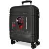 Marvel Joumma Marvel Spiderman Technology Valigia da Cabina Nero 40x55x20 cm Rigido ABS Chiusura TSA 37L 2.8kg 4 Doppie Ruote